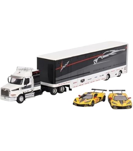 MINI-GT 1/64 シェルビー トランスポーターセット Amazon | TrueScale Miniatures MINI GT 1/64 シェルビー
